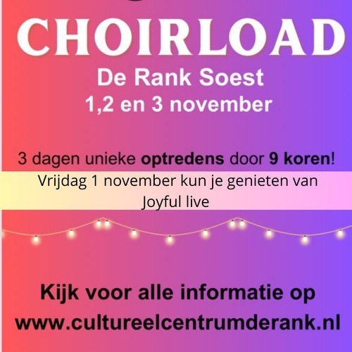 Choirload: 9 koren in 3 dagen